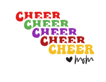Cheer Sticker vinyl sticker